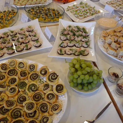 Buffet beim Frauenfrühstück